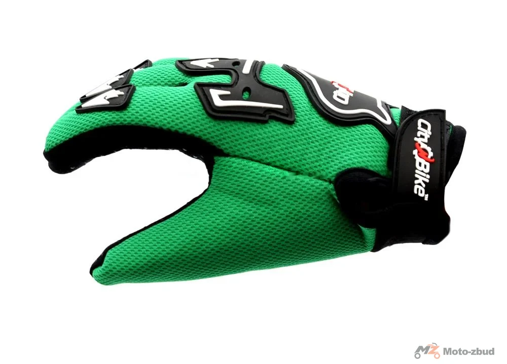 Rękawice Cross City-Bike MD-M888 Junior zielone L — ujęcie 3