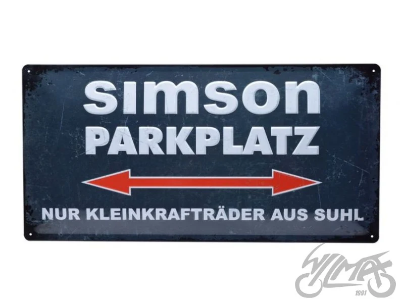 Tablica dekoracyjna Simson Parkplatz — AA24166 — ujęcie 1