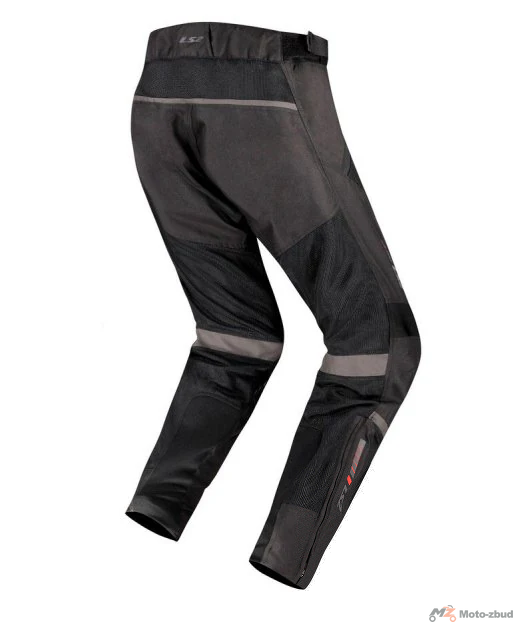 Spodnie motocyklowe LS2 Como Air damskie — czarny / ciemnoszary — rozmiar M — ujęcie 2