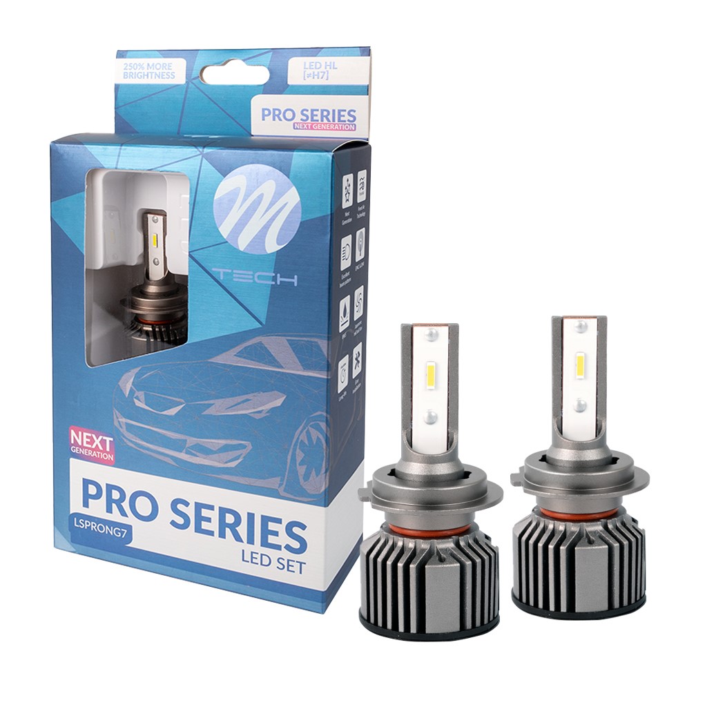 Żarówka LED H7 40 W 12V/6500K/Osram, 2 szt. M-Tech LSPRONG7 — ujęcie 2