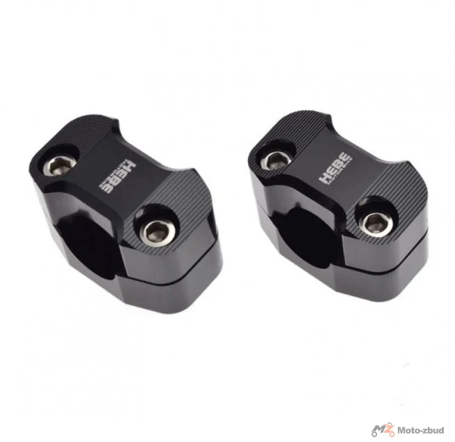 Podwyższenie kierownicy 22 mm, rozstaw śrub 40 mm — komplet — ujęcie 3