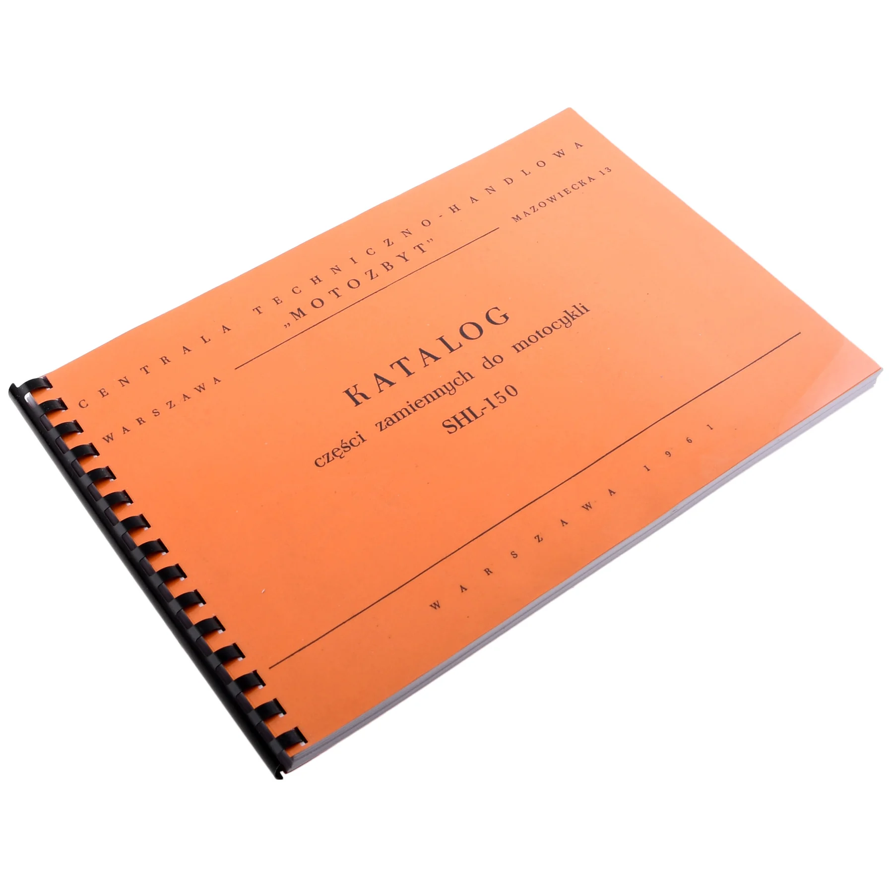 Katalog części SHL 150 PL — ujęcie 1