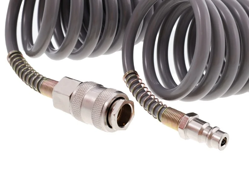 WĄŻ CIŚNIENIOWY SPIRALNY PE 5x8mm DŁUGOŚĆ 15m — ujęcie 3