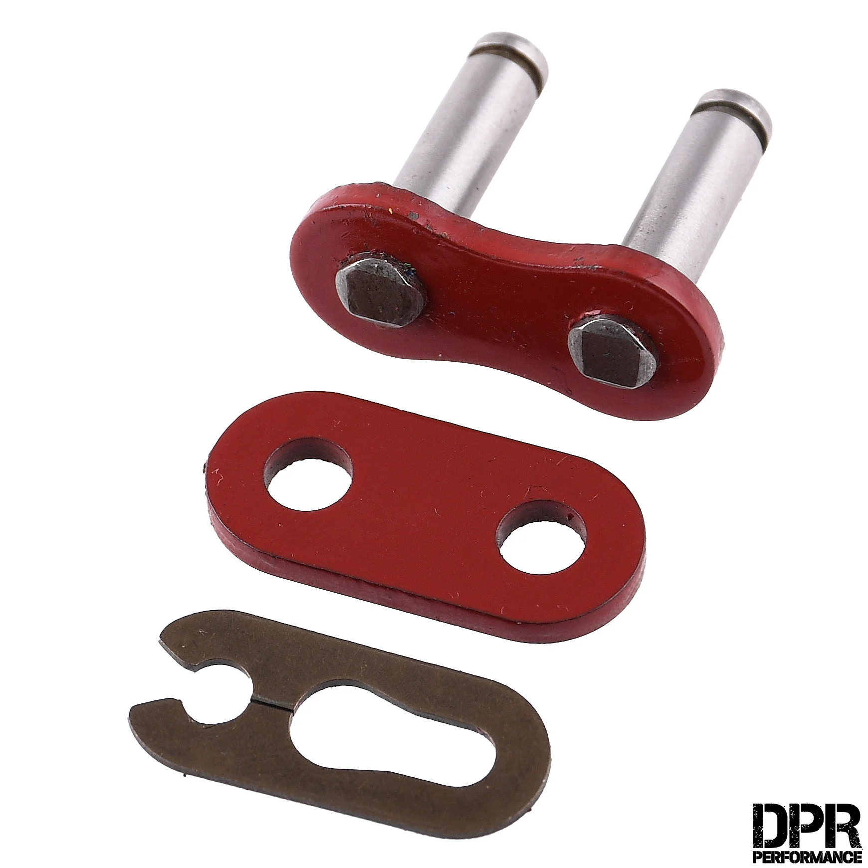 Spinka łańcucha 428H czerwona DPR Performance — ujęcie 1