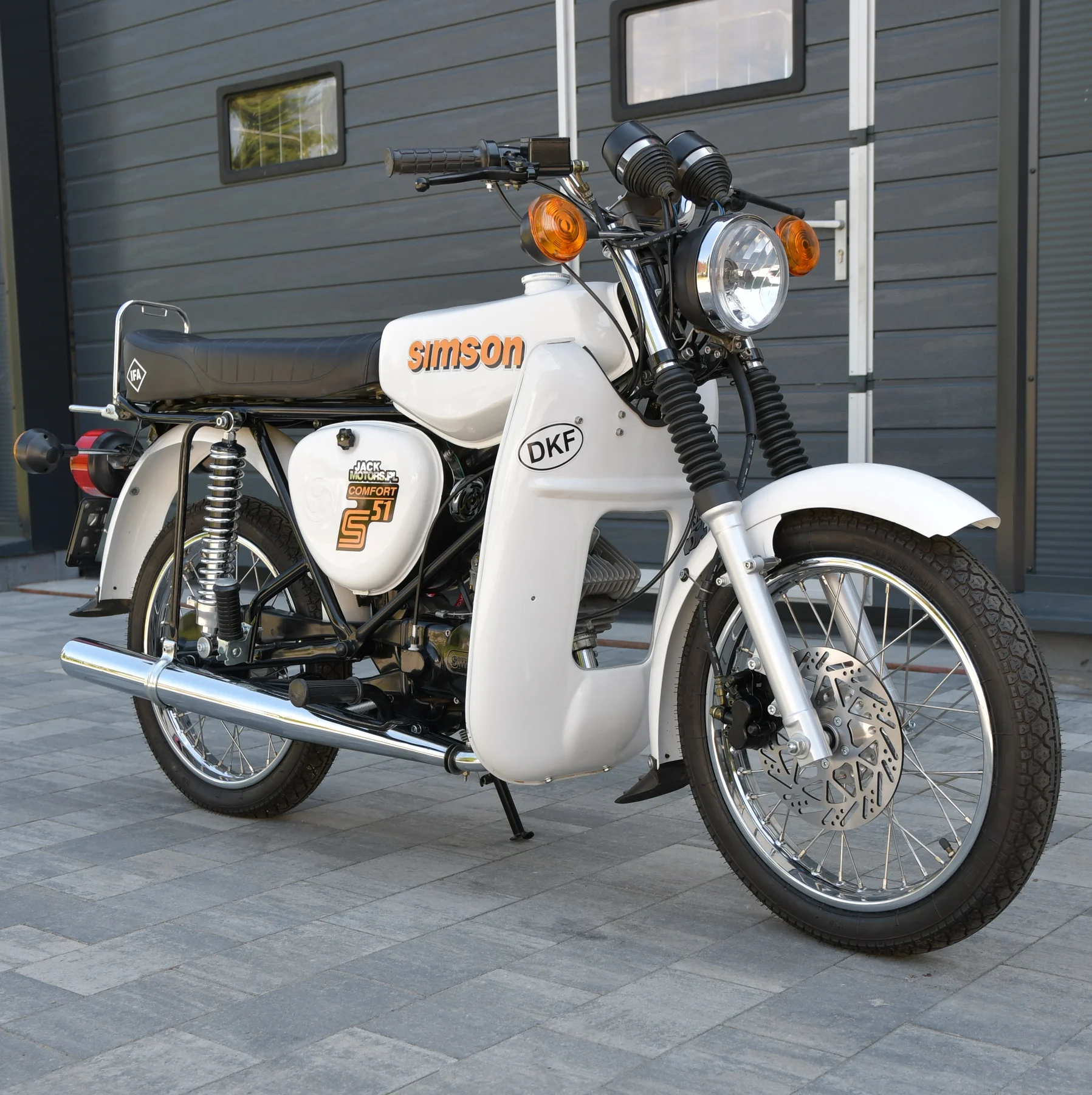 Tarcza hamulcowa Simson 220 mm V2 JMP premium — ujęcie 3
