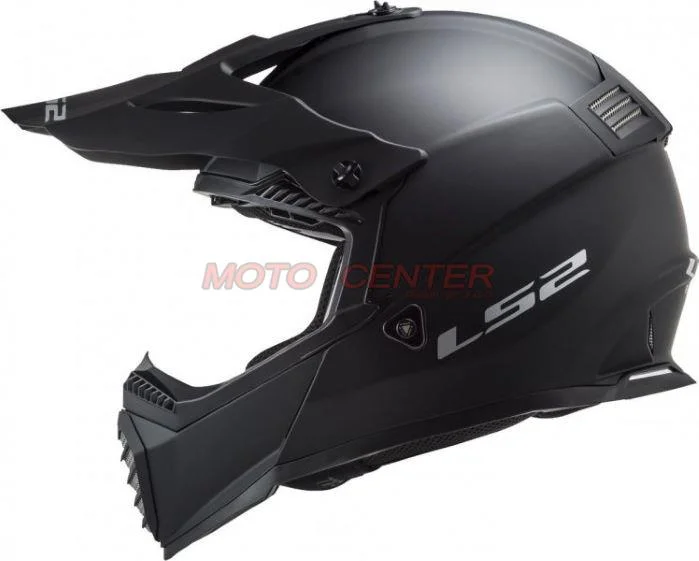 Kask LS2 MX437 Junior Mini Fast Evo czarny mat M — ujęcie 2