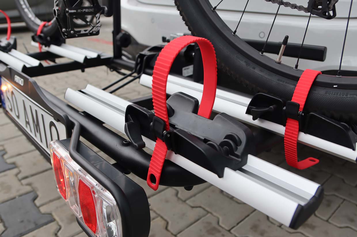 Bagażnik rowerowy samochodowy na hak - E-Bike - 2 rowery TBC-02/2 — ujęcie 6