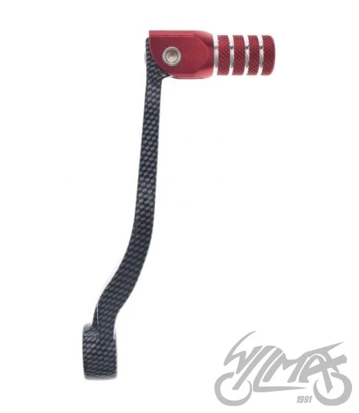 Dźwignia zmiany biegów do KTM czerw/carbon — ujęcie 2