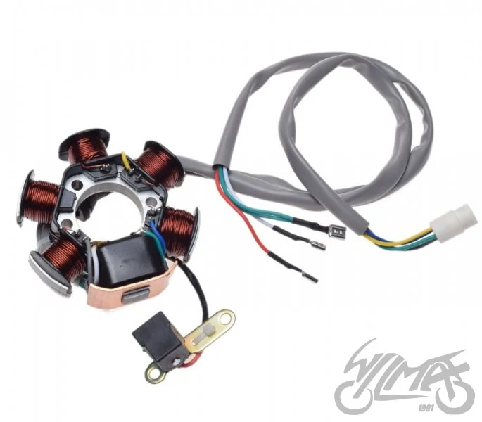 Stator iskrownik 6 cewek do Piaggio
