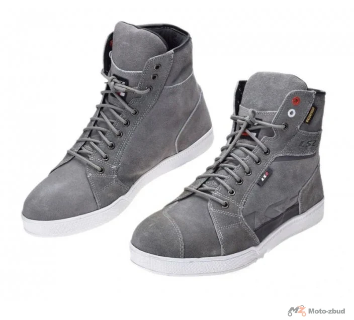 Buty motocyklowe LS2 Downtown WP — ciemnoszare, rozmiar 45