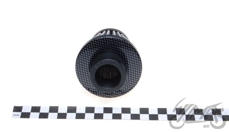 Filtr powietrza 28 mm stożkowy wzór carbon — ujęcie 3