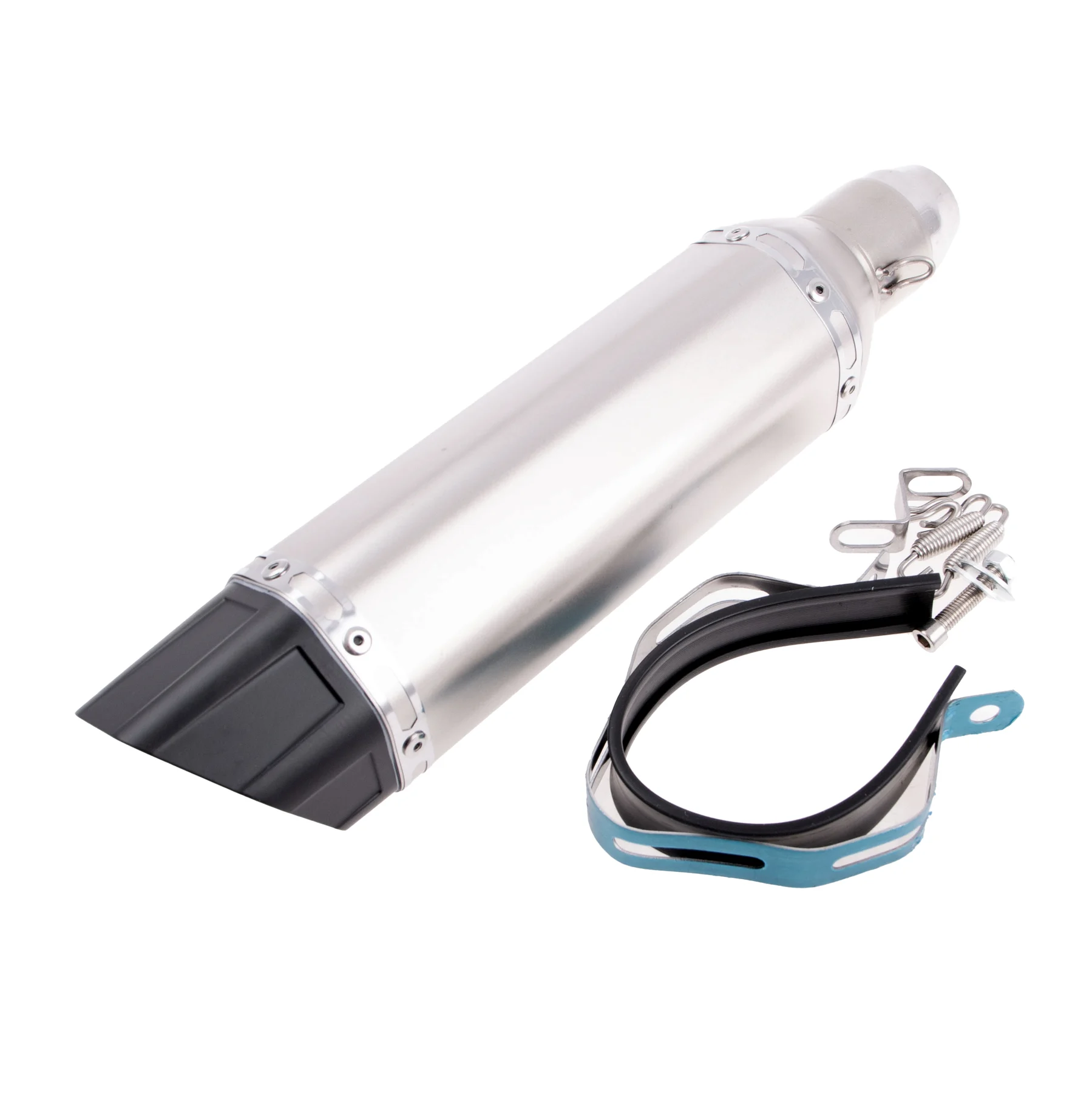 Końcówka wydechu Akrap Replika medium z-type titanium / czarna kpl. — ujęcie 3