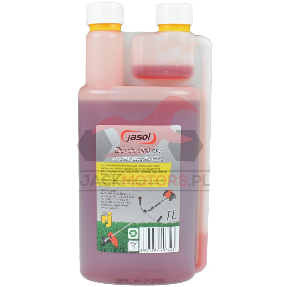 Olej Jasol 2T semisynthetic red 1 l — ujęcie 1