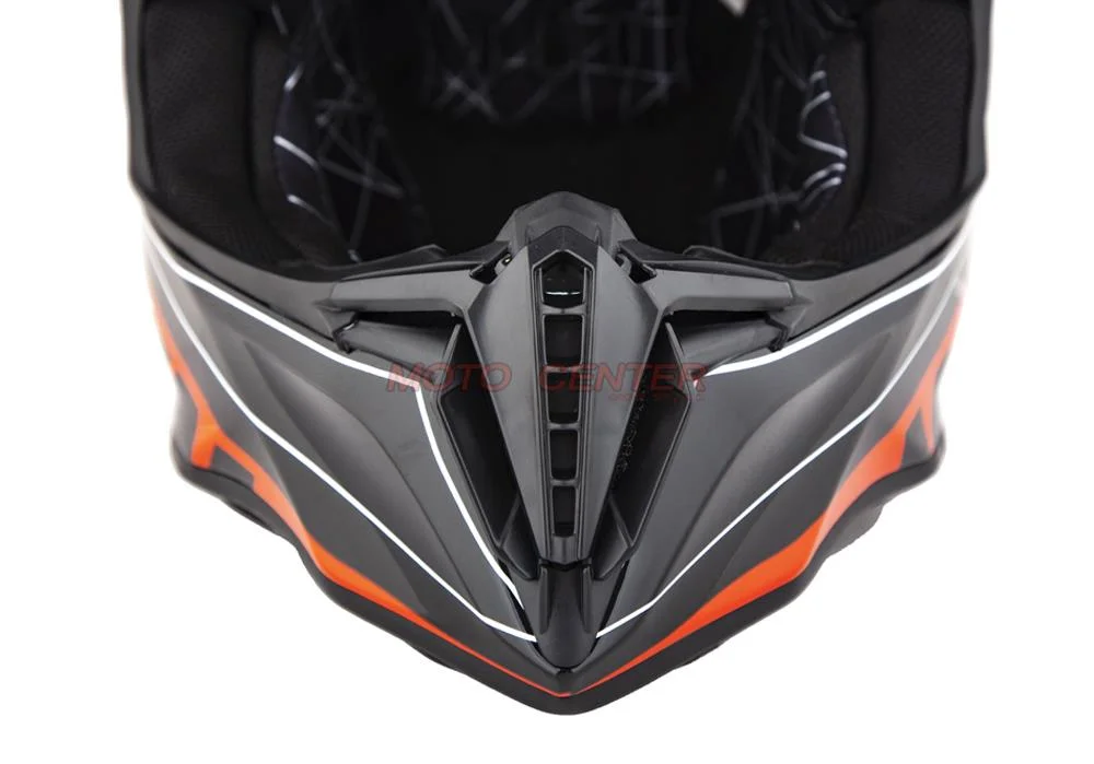 Kask crossowy BLEXX MD-902 zap. DD czerwony połysk rozmiar XL ECER22.06 — ujęcie 5