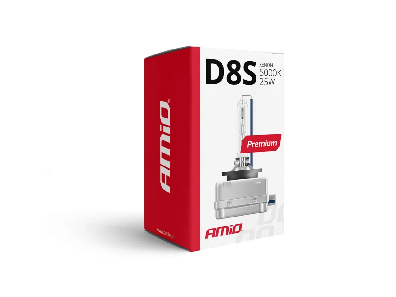 Żarnik Xenon D8S 5000K PREMIUM AMIO — ujęcie 2