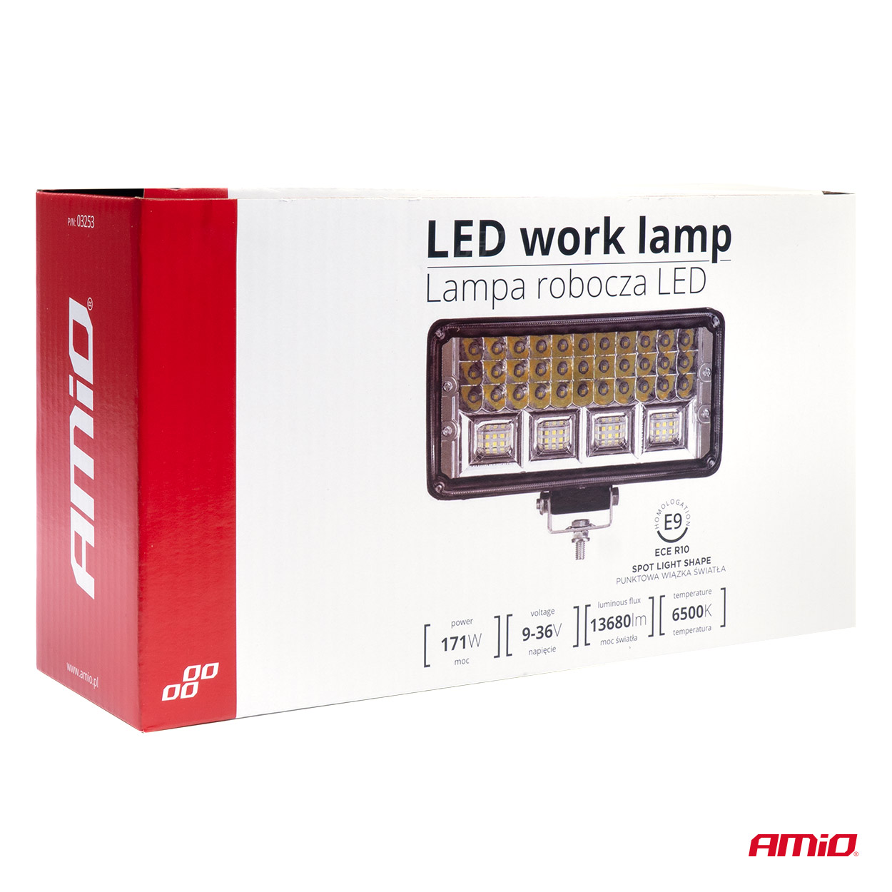 Lampa robocza LED szperacz AWL42 171 W 12 V 24 V — ujęcie 5