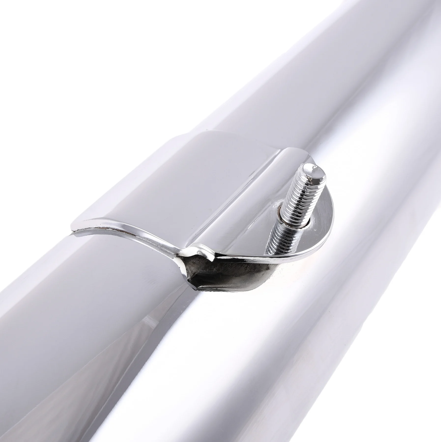 Tłumik MZ ES 250/0 jaskółka z uchwytem chrom JMP — ujęcie 3