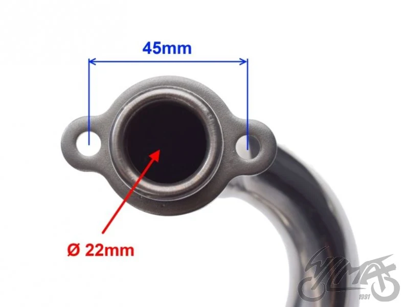 Kolanko z komorą rozprężną + tłumik CPI SX-SM50 — ujęcie 2