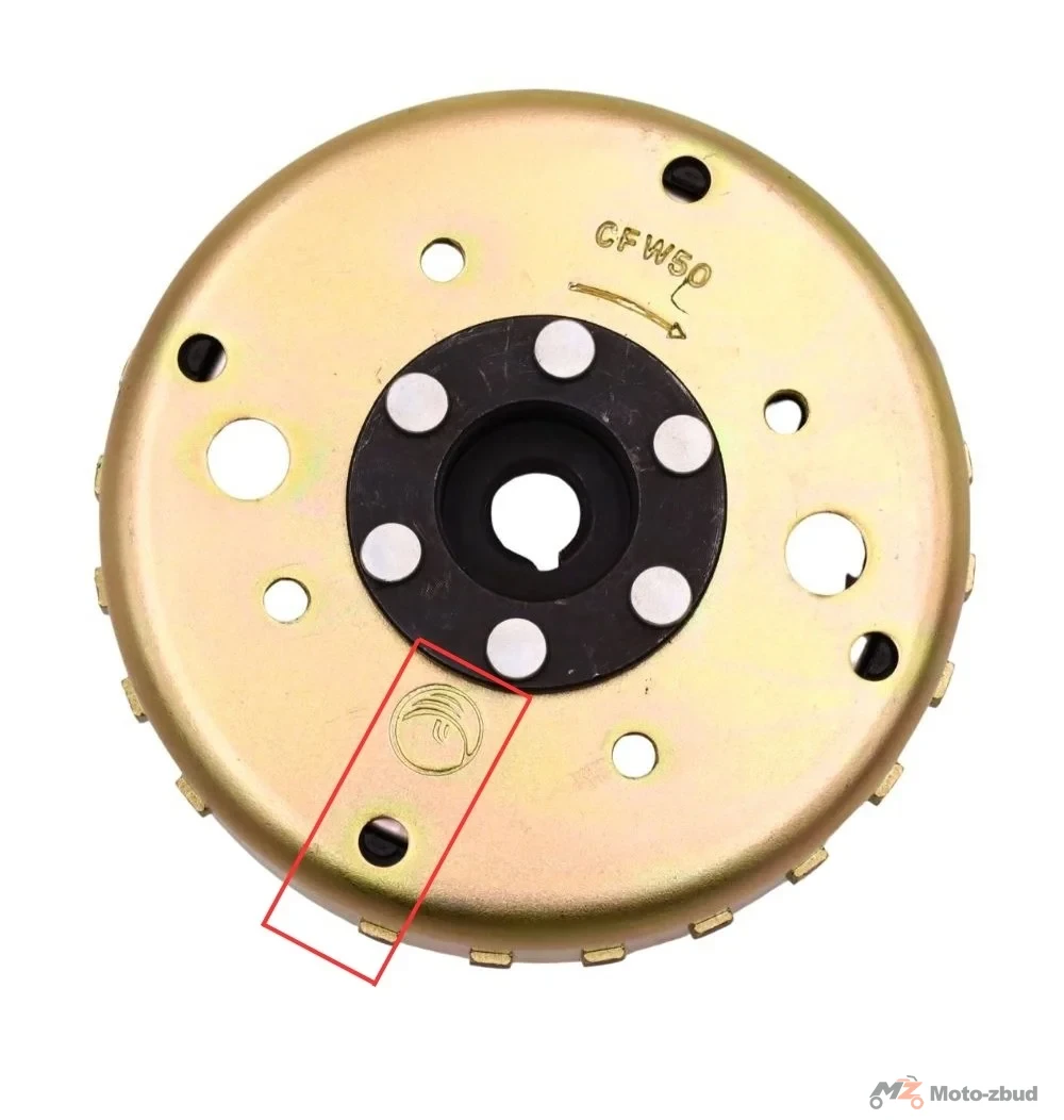 Junak 109 koło magnesowe "4T" (wersja 2) — ujęcie 2