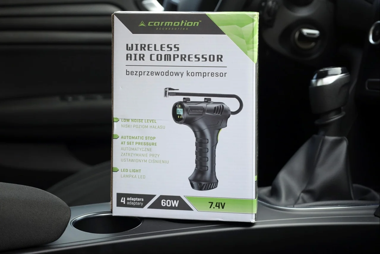 Kompresor powietrza bezprzewodowy cyfrowy 150 psi — ujęcie 5
