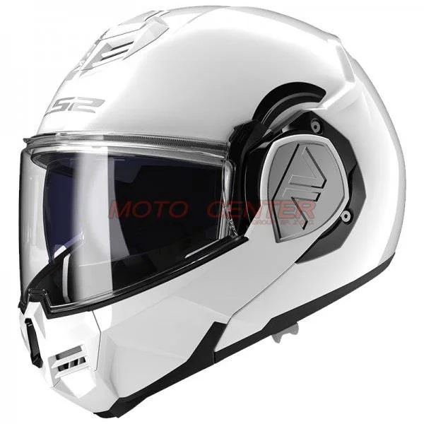 Kask motocyklowy szczękowy LS2 FF906 ADVANT Solid biały XXL — ujęcie 1