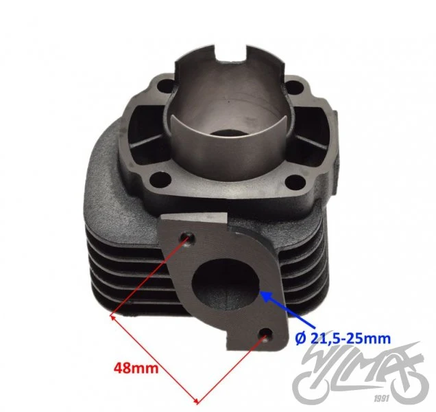 Cylinder żeliwny 2T z tłokiem 47 mm, wariant 70 — ZB0022C — ujęcie 3