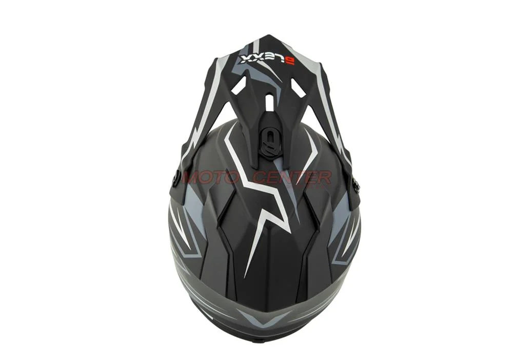 Kask crossowy BLEXX Dziecięcy MD-911 Junior czarny mat/grafit M Homologacja ECE 22.06 — ujęcie 5
