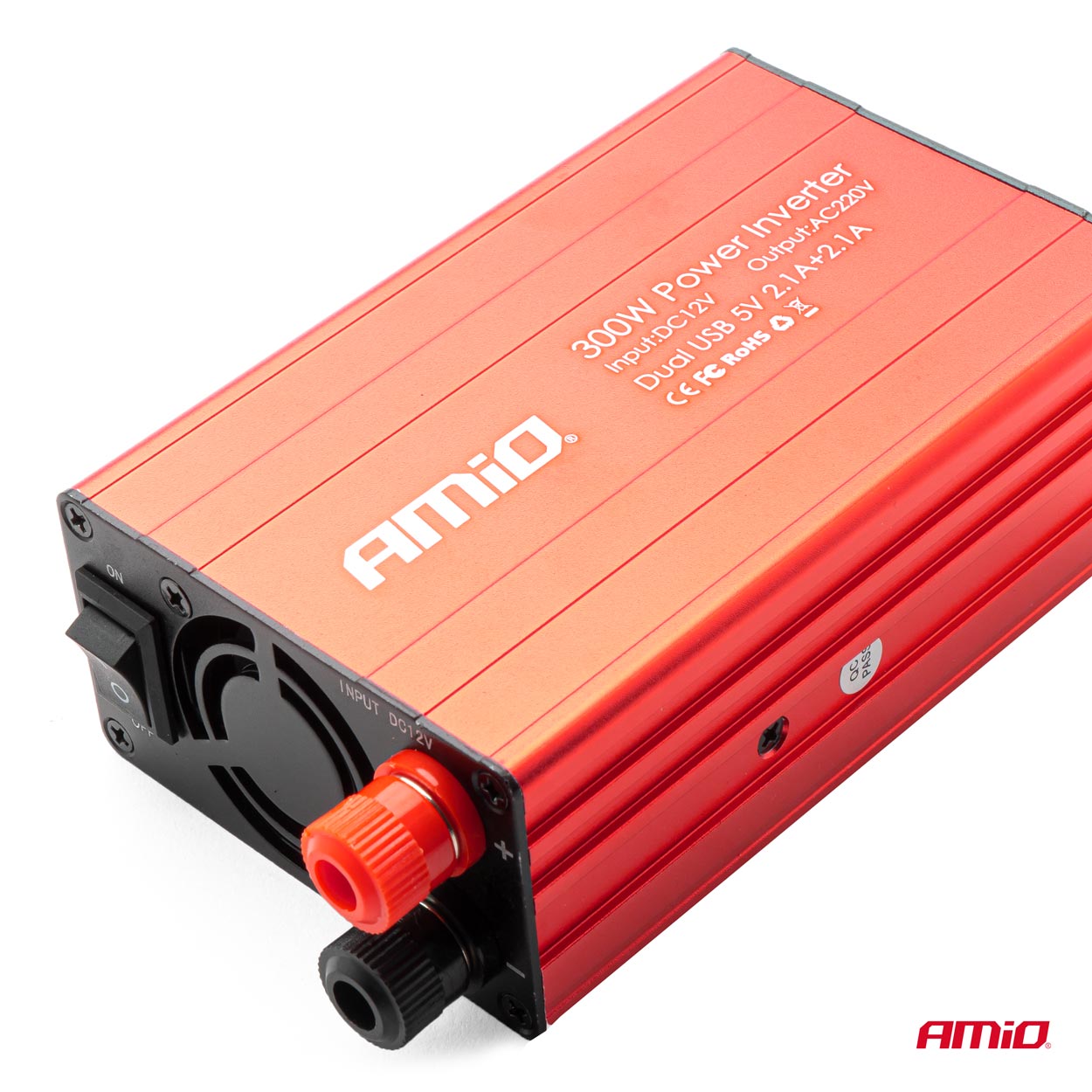 Przetwornica napięcia 12V/220V 300W/600W 2xUSB PI03 — ujęcie 4