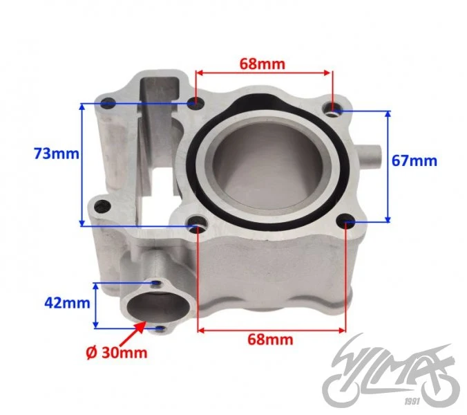 Cylinder do Hondy SH 125 — HSH0020 — ujęcie 2