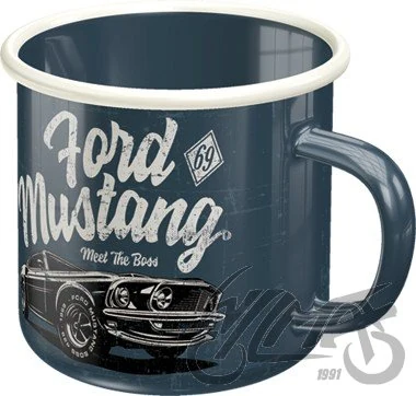 Kubek Ford mustang emaliowany 43225 — ujęcie 2
