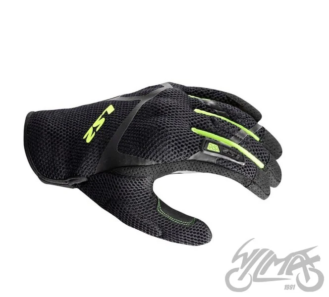 Rękawice motocyklowe LS2 Ray II męskie Black H-V Yellow — 3XL — ujęcie 1
