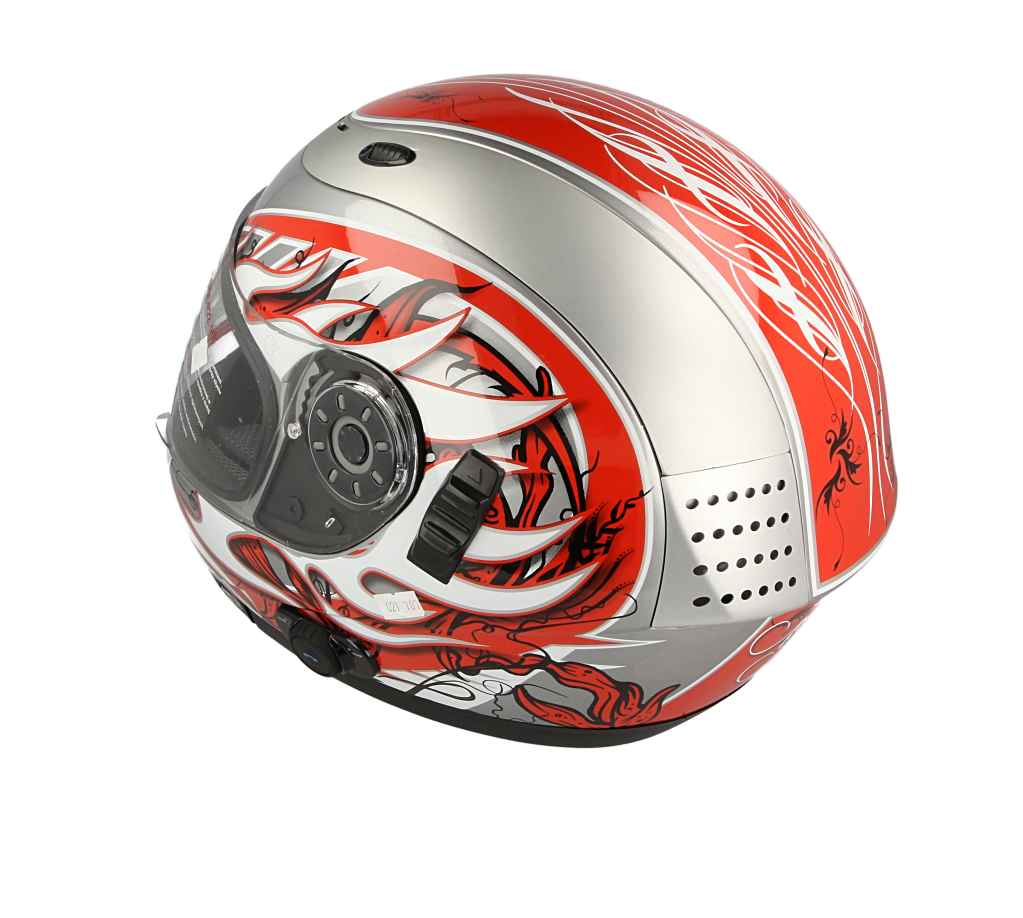 Kask motocyklowy VCAN V170B Grey CH-R – XS — ujęcie 9