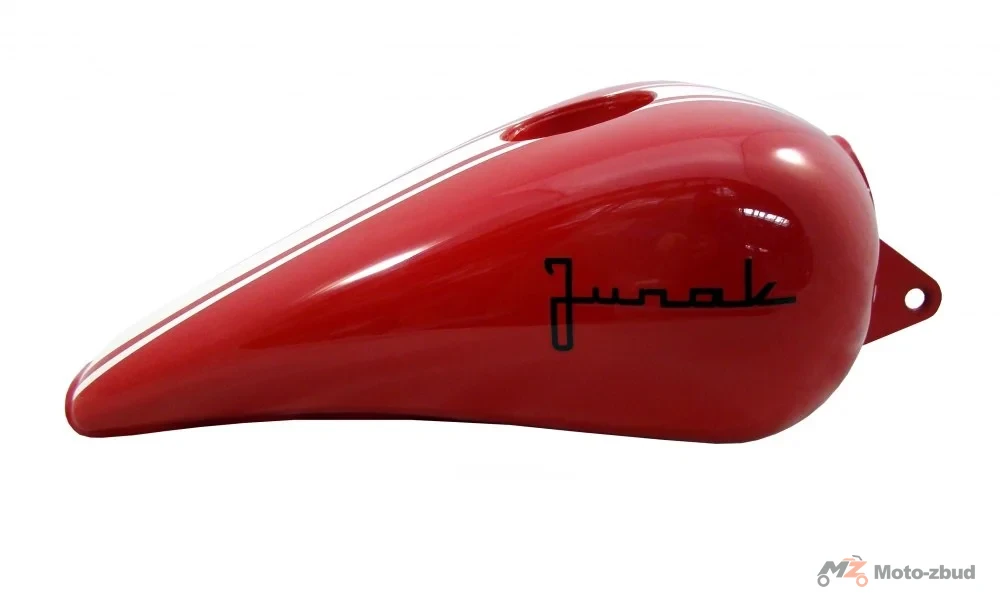 Junak M16 320 cm³ zbiornik paliwa czerwony (pompa mocowana na 8 śrub) (2012) — ujęcie 2