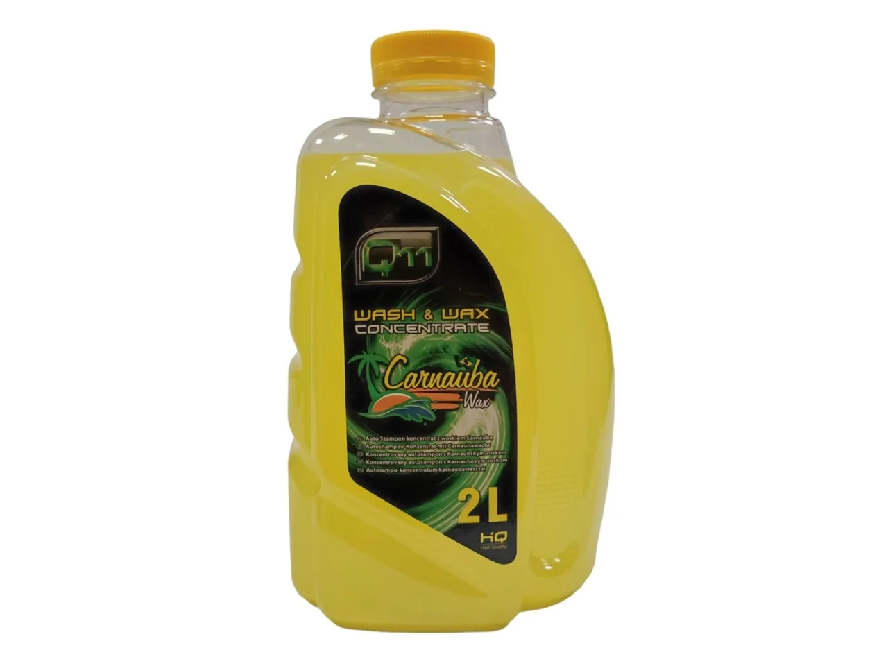 Q11 Szampon samochodowy z woskiem Carnauba 2 l