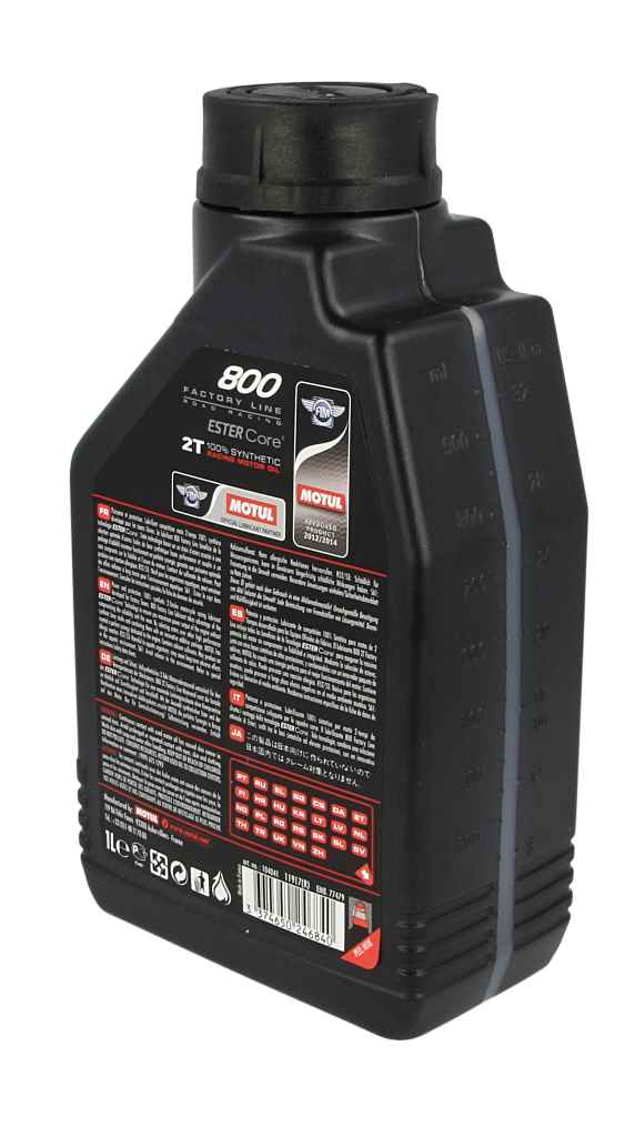 Olej MOTUL 800 factory line road racing 2T 1 l — ujęcie 18