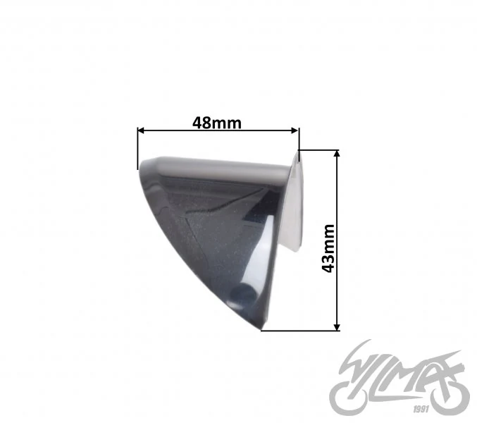 Daszek lampy — szerokość 124 mm — ujęcie 2