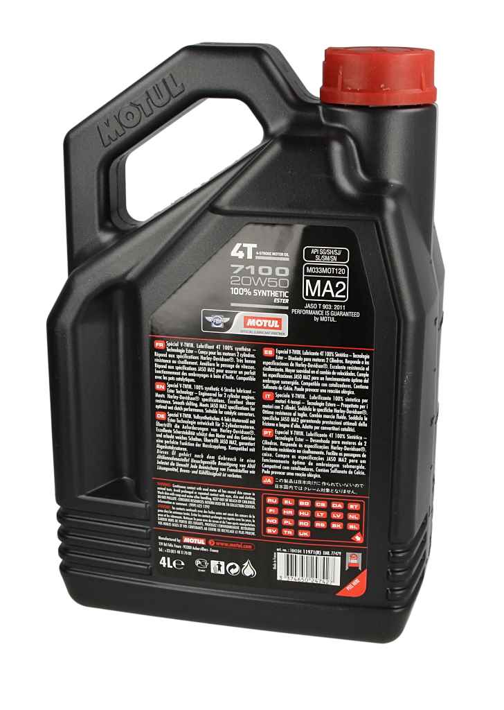 Olej 20W50 MOTUL 7100 4T 4 l MOTUL 104104 — ujęcie 15