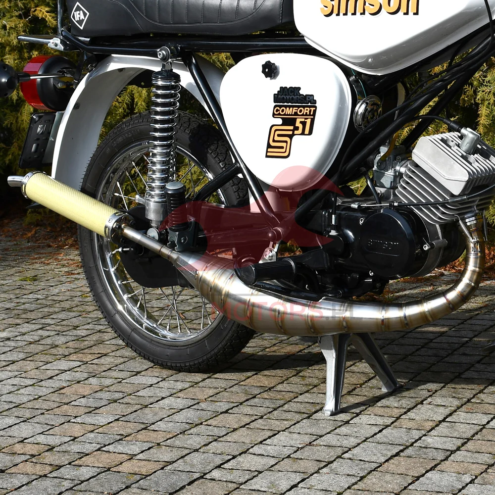 Tłumik Platek Racing Simson S85-110 racing premium JMP version 2023 · carbon Evo (VM7445) — ujęcie 2