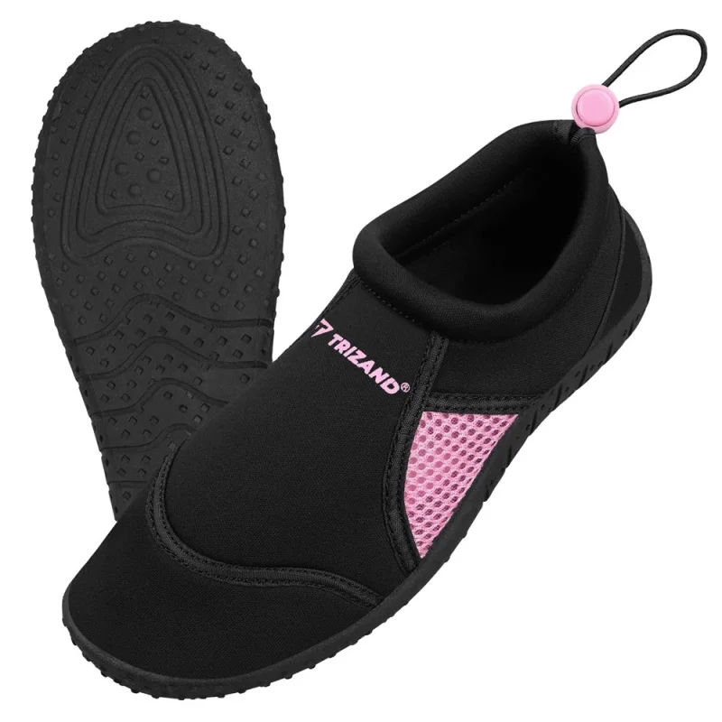 Buty do wody czarno-różowe- rozmiar 36 5mm Trizand — ujęcie 3