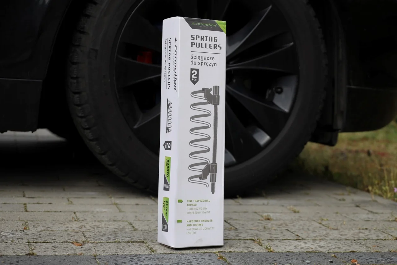 ŚCIĄGACZE DO SPRĘŻYN 80x380mm 2 szt. — ujęcie 5