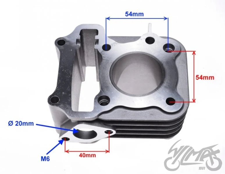 Cylinder do SYM Orbit II Mio 4T 42,00 komplet — ujęcie 2