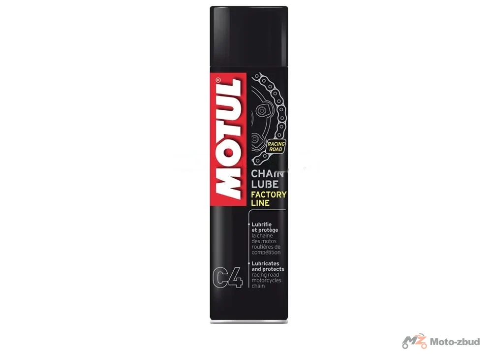 Motul C4 Chain Lube Factory Line Racing 400 ml, Smar do smarowania łańcuchów