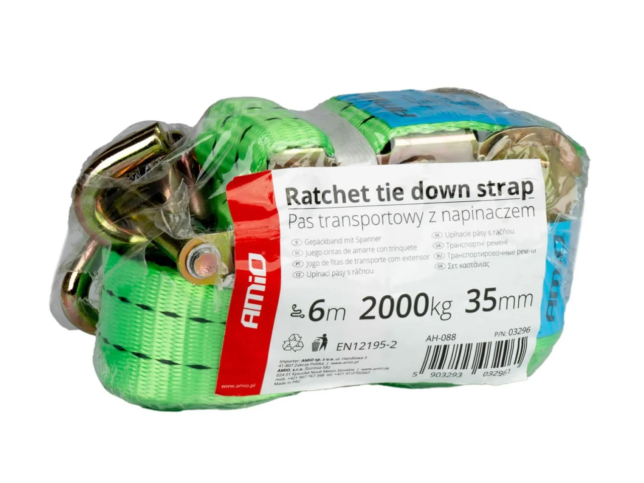 Pas transportowy z napinaczem 2000 kg 35 mm 6m — ujęcie 6