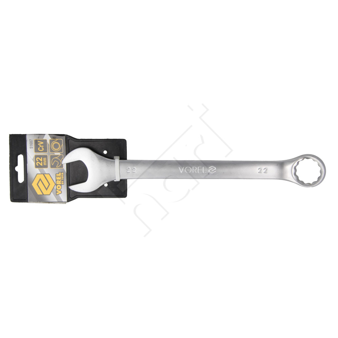 Klucz płasko-oczkowy 22 mm VOREL 51687 — ujęcie 2