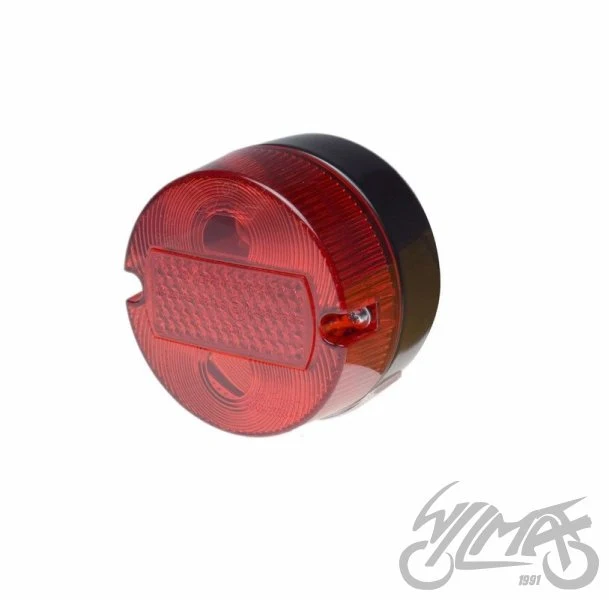 Lampa tylna MZ okrągła E-MARK — ujęcie 2