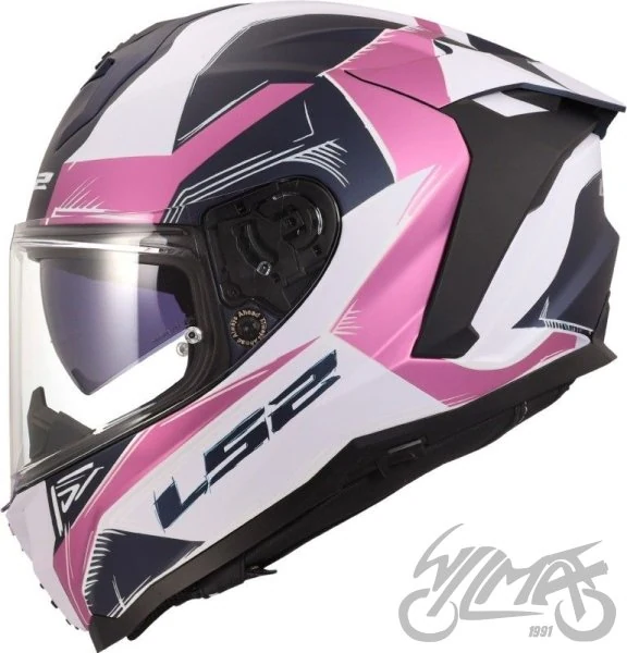 Kask LS2 FF817 Challenger II flaman lavender — rozmiar XL — ujęcie 2