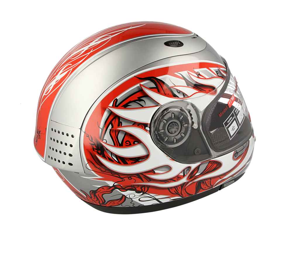 Kask motocyklowy VCAN V170B Grey CH-R – XS — ujęcie 18