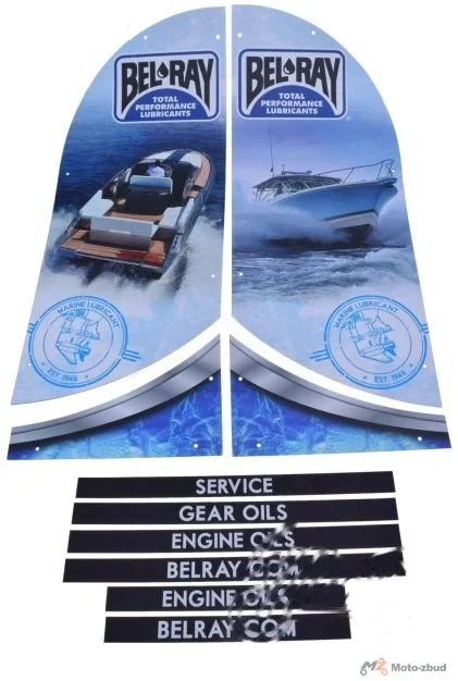 Naklejki regał Bel-Ray BR99146/99147 marine