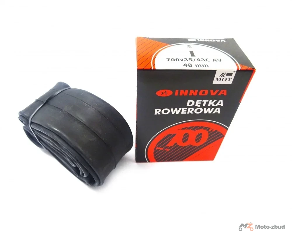 Dętka rowerowa Innova 700 × 35/43C (27 × 1 1/4/) AV 48 mm