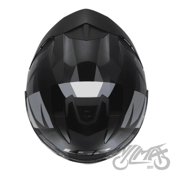 Kask LS2 OF618 verso II ventur grey XL — ujęcie 3